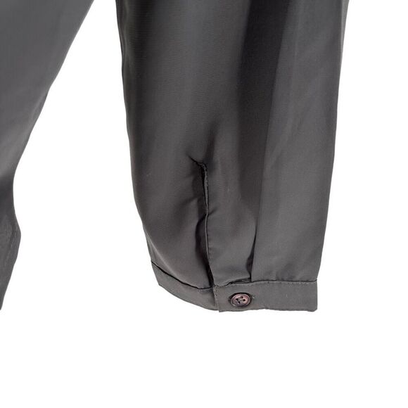 Chicos Top Gray V Neck Button Up Iridescent Sequin Embellished Size 0 US Small - Picture 8 of 9